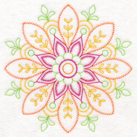 Intricate Floral Medallion (Vintage)