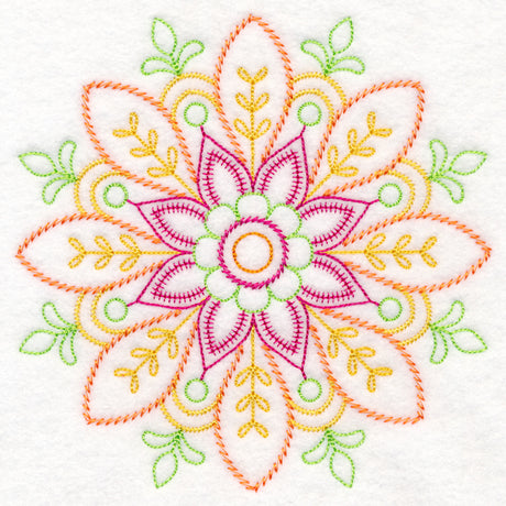 Intricate Floral Medallion (Vintage)