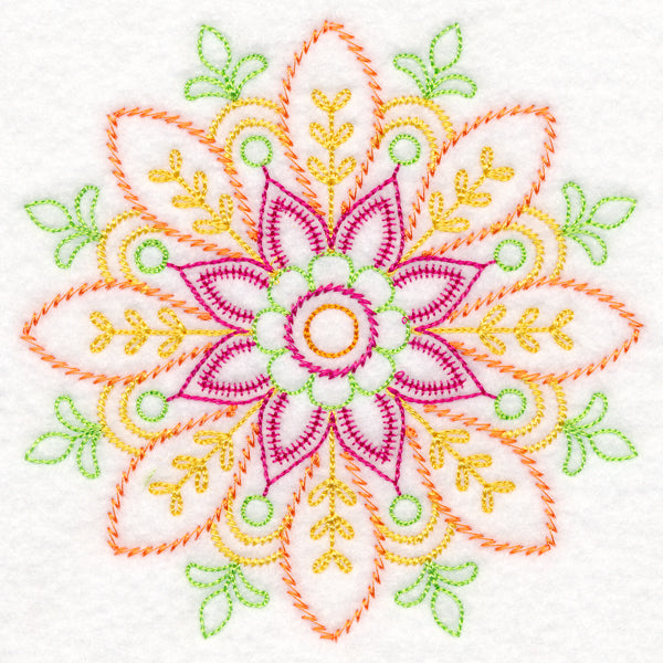 Intricate Floral Medallion (Vintage)