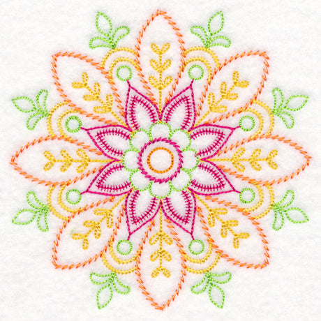 Intricate Floral Medallion (Vintage)