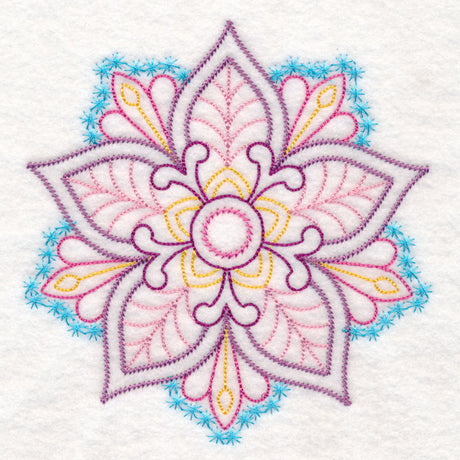 Elegant Floral Medallion (Vintage)