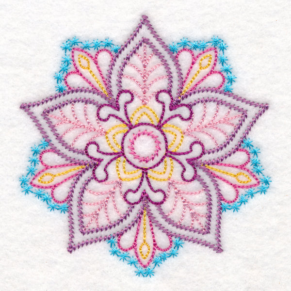 Elegant Floral Medallion (Vintage)