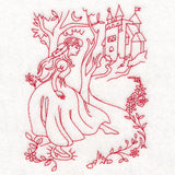 Enchanted Fairy Tale - Cinderella (Redwork)