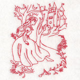 Enchanted Fairy Tale - Cinderella (Redwork)