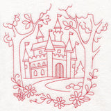 Enchanted Fairy Tale - Castle (Redwork)