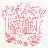 Enchanted Fairy Tale - Castle (Redwork)