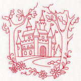 Enchanted Fairy Tale - Castle (Redwork)