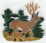 Running Mule Deer