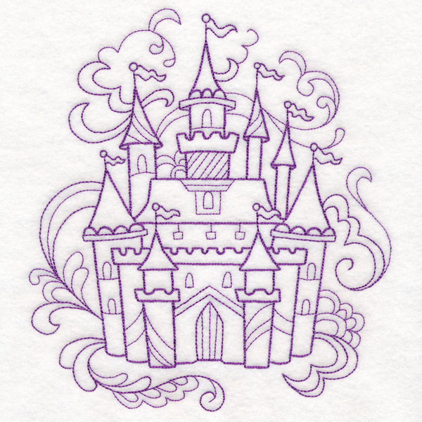 Sweet Fairytale Castle (Vintage)