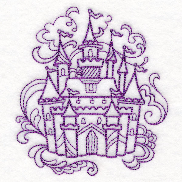 Sweet Fairytale Castle (Vintage)