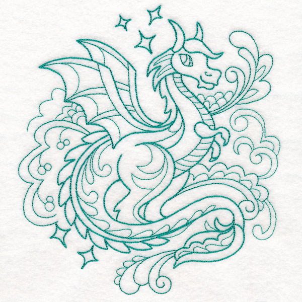 Sweet Fairytale Dragon (Vintage)