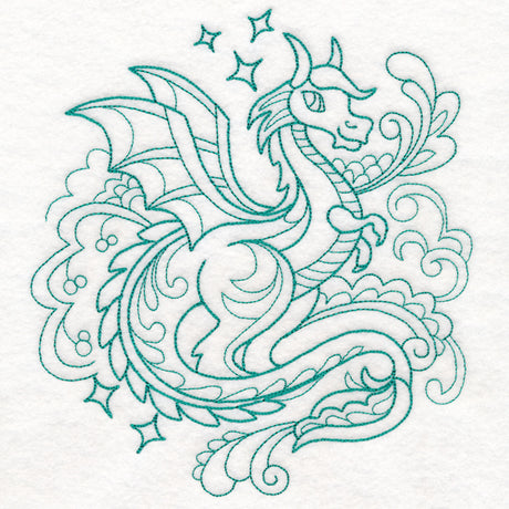 Sweet Fairytale Dragon (Vintage)