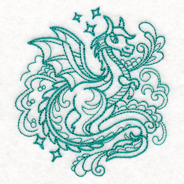 Sweet Fairytale Dragon (Vintage)