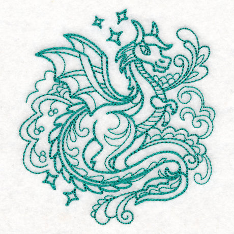 Sweet Fairytale Dragon (Vintage)