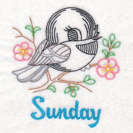 Spring Chickadee - Sunday (Vintage)