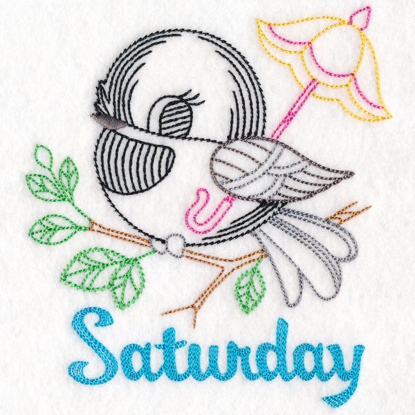 Spring Chickadee - Saturday (Vintage)