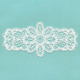 Floral Jar Wrap (Battenburg Lace)