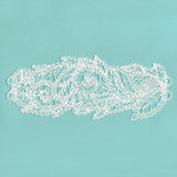 Leafy Jar Wrap (Battenburg Lace)