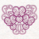Delicate Violet Doodle (Vintage)