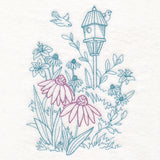 Garden Birdhouse Etching