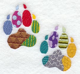 Patchwork Dog Tracks