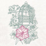 Garden Gazebo Etching