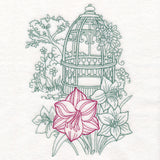 Garden Gazebo Etching