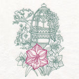 Garden Gazebo Etching
