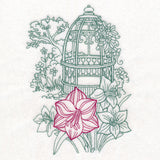 Garden Gazebo Etching