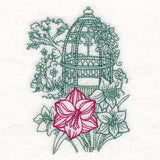 Garden Gazebo Etching