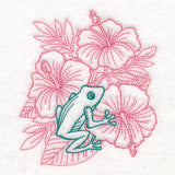 Garden Frog Etching