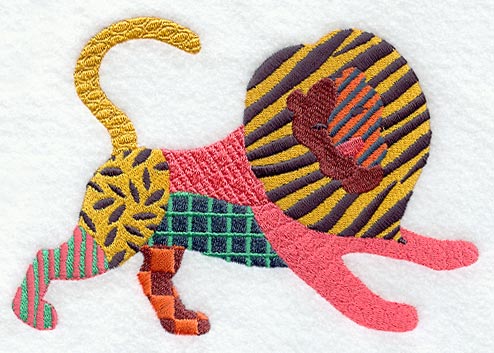 Patchwork Lion