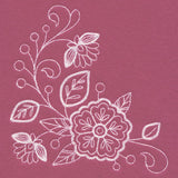 Blossoming Botanical Corner (Whitework)