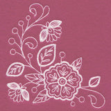 Blossoming Botanical Corner (Whitework)