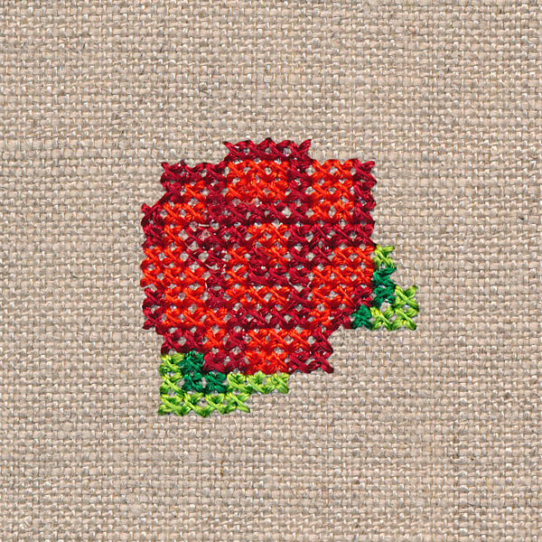 Itty Bitty Rose (Cross Stitch)
