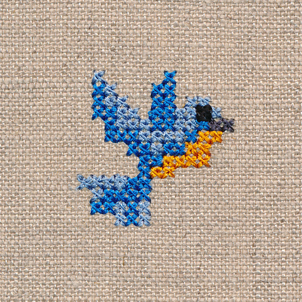 Itty Bitty Bluebird (Cross Stitch)