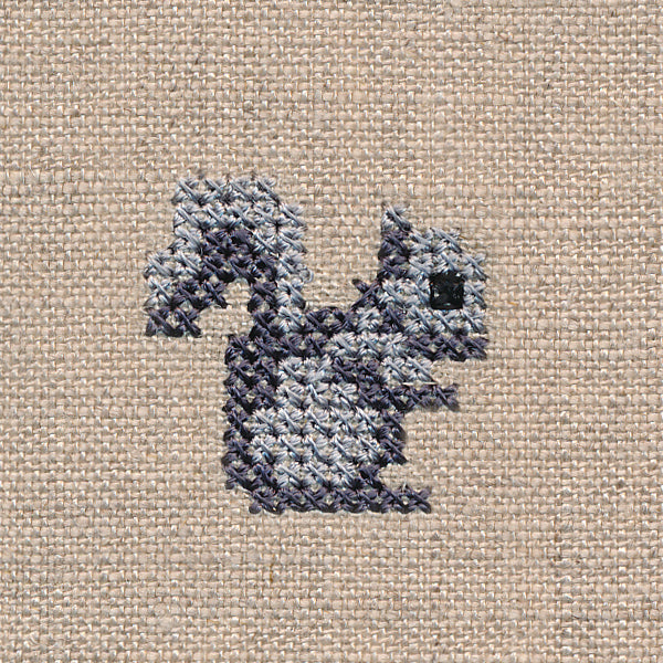 Itty Bitty Squirrel (Cross Stitch)