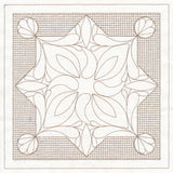 Fleur de Lis Square (Trapunto)