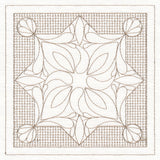 Fleur de Lis Square (Trapunto)
