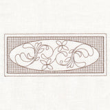 Dogwood Sashing (Trapunto)