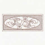 Dogwood Sashing (Trapunto)