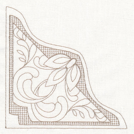 Botanical Corner (Trapunto)