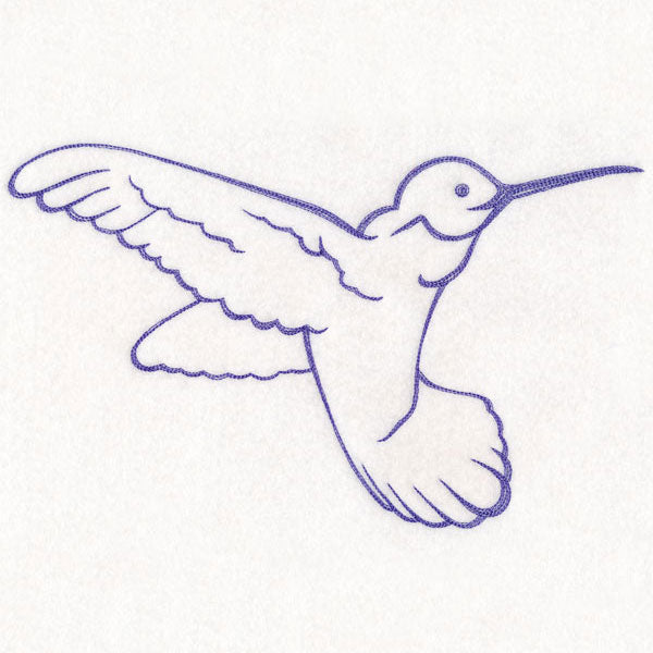 Brushstroke Hummingbird