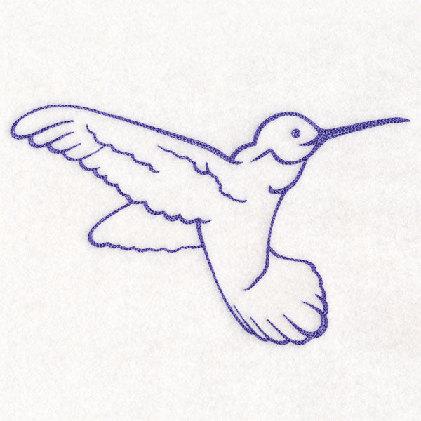 Brushstroke Hummingbird