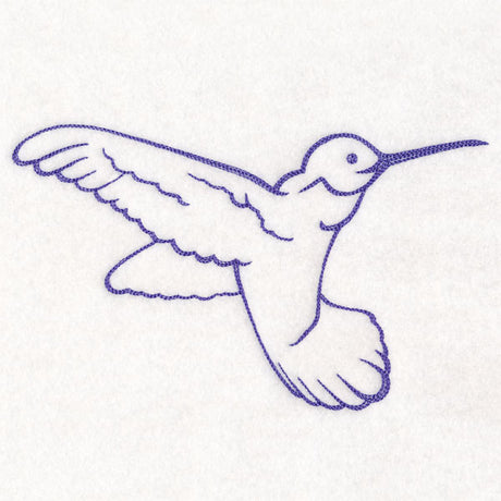Brushstroke Hummingbird