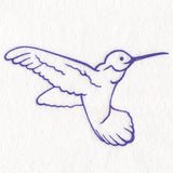 Brushstroke Hummingbird