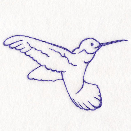 Brushstroke Hummingbird