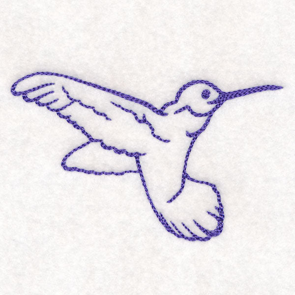 Brushstroke Hummingbird