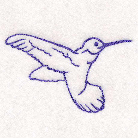 Brushstroke Hummingbird