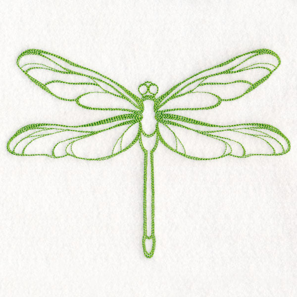 Brushstroke Dragonfly
